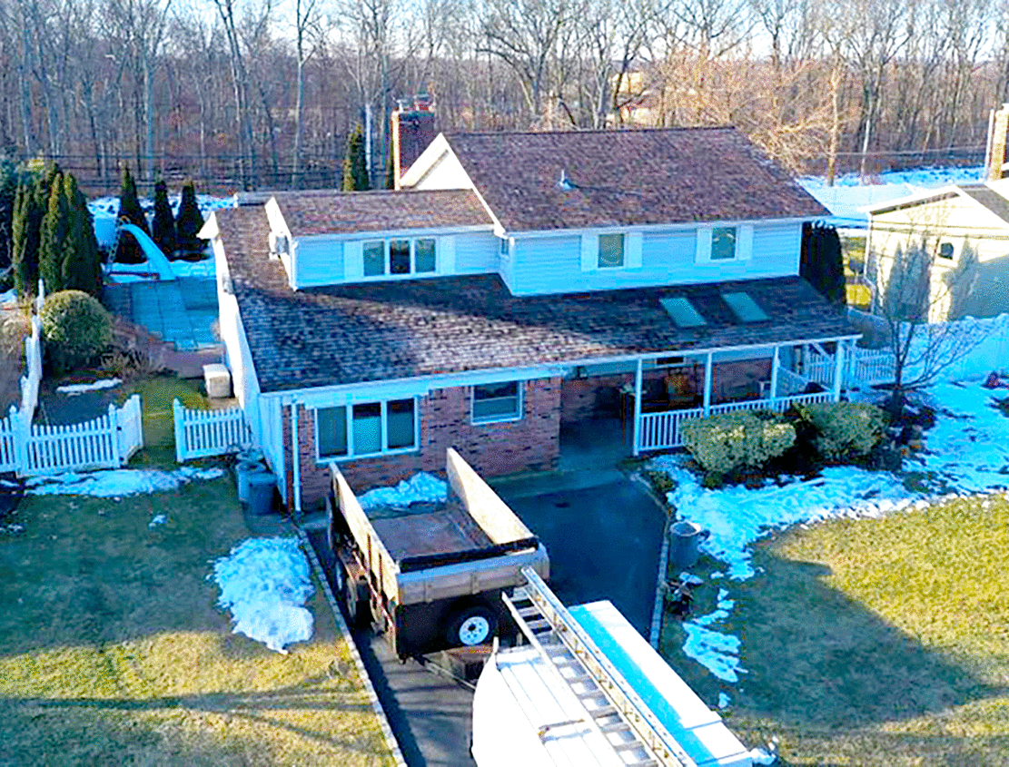 Aerial Drone Pictures - New Roof - Kings Park, NY