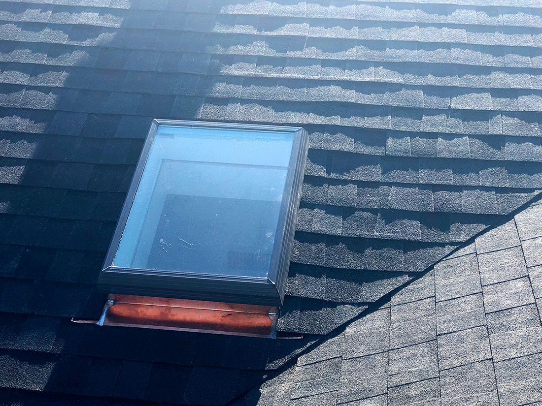 AFTER - New Roof, New Skylight install - Lindenhurst, NY