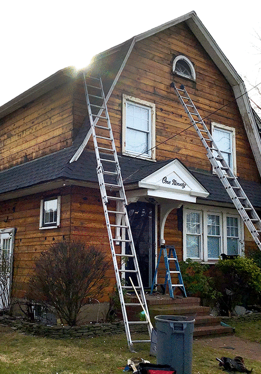 BEFORE - New Roof, New Siding, New Gutters - Babylon, NY